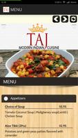 Taj Modern Cuisine screenshot 2