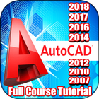 Full AutoCAD Tutorial Course ícone