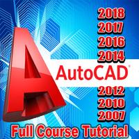 Full AutoCAD Tutorial Course Cartaz