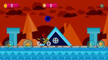 Crazy Spider Motorbike Run Screenshot 2