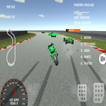 moto formule de course en 3D