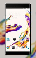 Theme for Moto G4 Plus: Color Abstract Skin ポスター