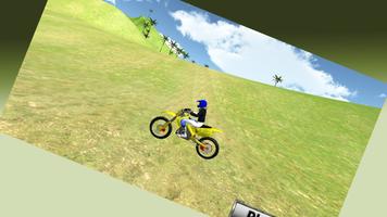 3D Moto Cross Stunts Drive screenshot 1