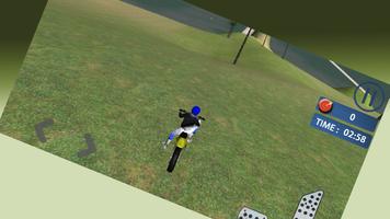 3D Moto Cross Stunts Drive screenshot 2