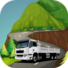Conductor de camión 3D Mountain Climb icono