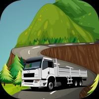 3D Mountain Climb Truck Driver Affiche