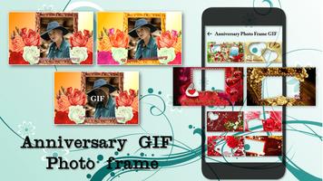 برنامه‌نما Anniversary Photo Frame Editor عکس از صفحه