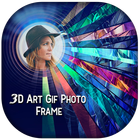 3D Art Photo Frame Editor Effe icon
