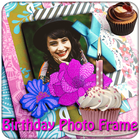 Birthday Photo Frame Editor icono