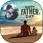 Fathers Day Photo Frame Editor أيقونة