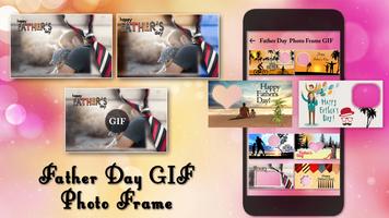 Fathers Day Photo Frame Editor ポスター