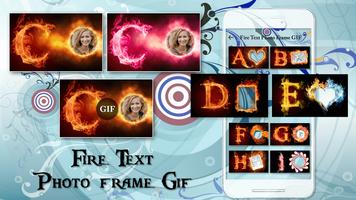 Fire Text Photo Frame Editor gönderen