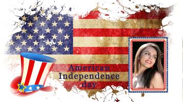 4th July GIF Photo Frame capture d'écran 2