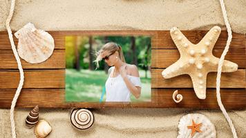 Seashell Photo Frame imagem de tela 3