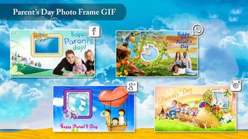 Parents Day GIF Photo Frame - Happy Parent's Day syot layar 1