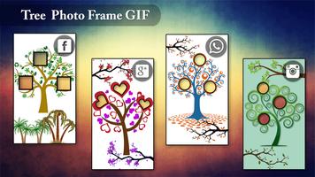 Tree Collage GIF Photo Frame E screenshot 1