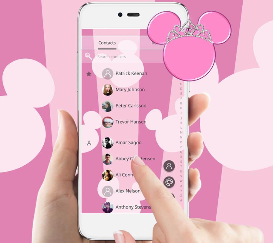 Android 用の ピンクのかわいいミニーの壁紙 Apk をダウンロード
