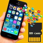 Mova meus aplicativos para o cartão SD ícone