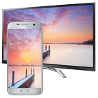 Second screen mirroring Wifi icon