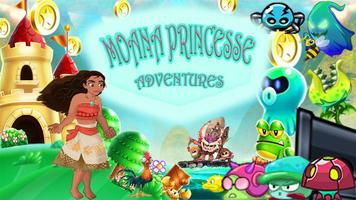 моана princess - Adventure World Poster