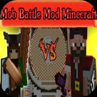 Mob Battle Mod Minecraft الملصق