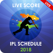 IPL Schedule &amp; Score 2018 (Indian Premier League) icon
