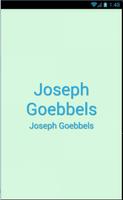 Joseph Goebbels ポスター