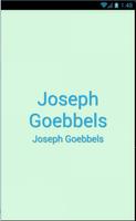 Joseph Goebbels الملصق