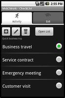 Mob2Work CheckList پوسٹر