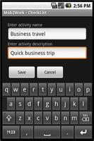 Mob2Work CheckList স্ক্রিনশট 1