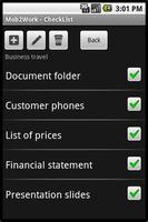 Mob2Work CheckList স্ক্রিনশট 2
