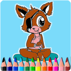 Foxy Coloring FNAF Paint icône