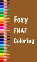 How to draw Foxy Coloring book Cartaz