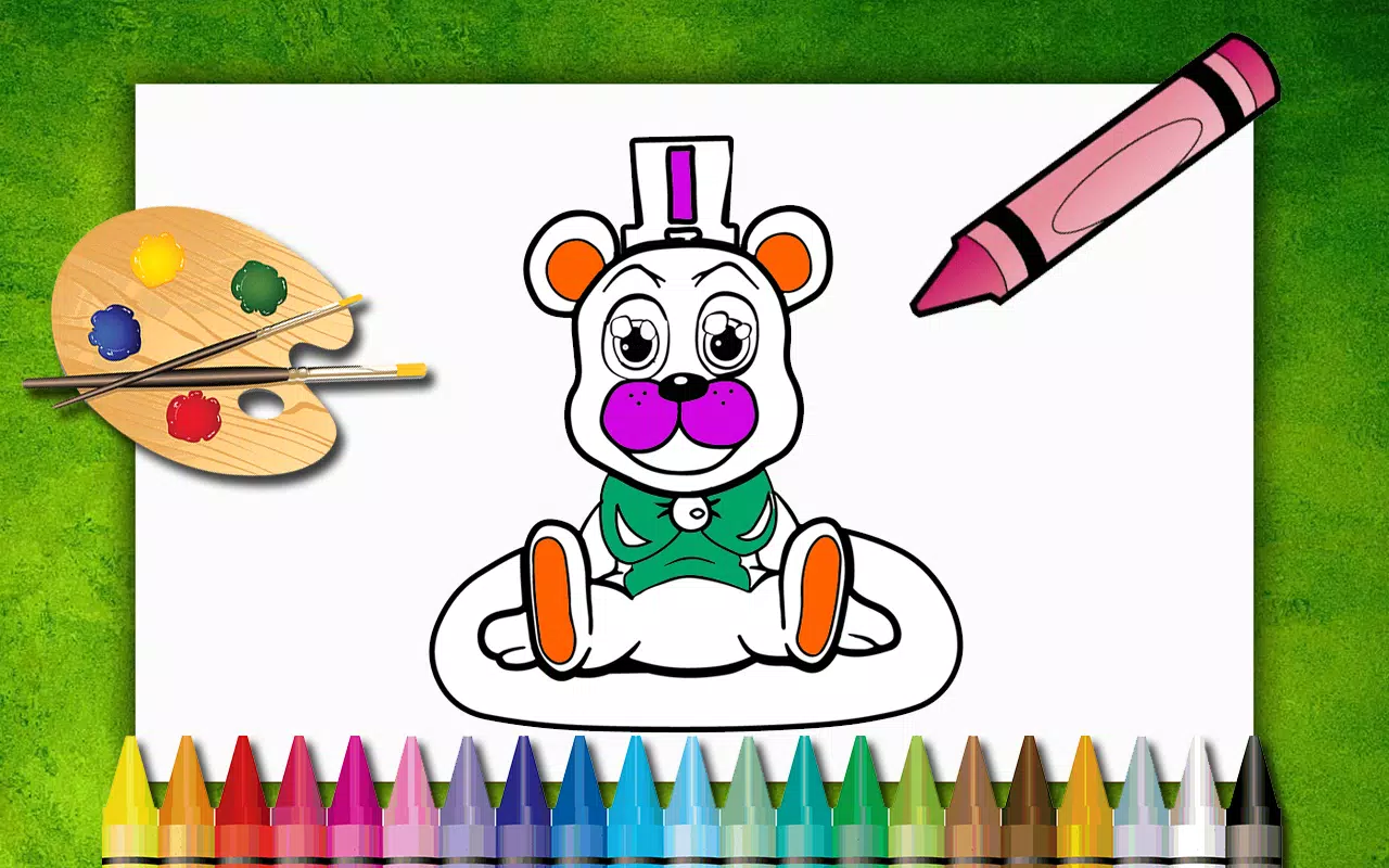 Freddy the Fazbear para colorir de graça para crianças