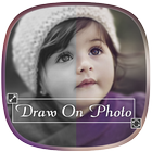 Draw Write On Photo आइकन