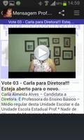 Vote Carla para Diretora स्क्रीनशॉट 2