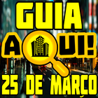 Aqui Guia 25 de Março أيقونة