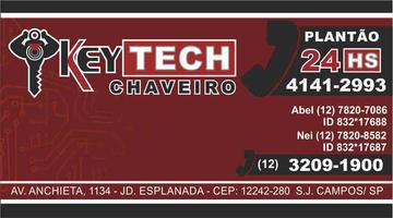 Poster Chaveiro KeyTech