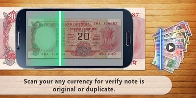 Indian Fake Currency Scanner-poster