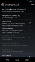 Silent Snap Widget screenshot 1