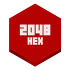 Hexic 2048 number Puzzle Game icon