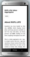 ROFL Life! Jokes Aggregator Affiche