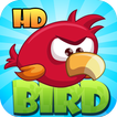 Hopping baby bird