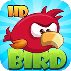 Hopping baby bird آئیکن