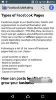Guide To Facebook Marketing تصوير الشاشة 1