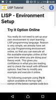 Learn LISP Programming imagem de tela 1