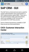 SAP CRM Tutorial imagem de tela 3
