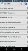Learn SAP SCM Affiche