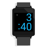 BIG Watch Face - Fonts, Colors أيقونة