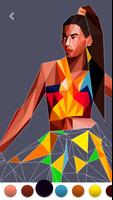 PolyGO - LowPoly Coloring book الملصق